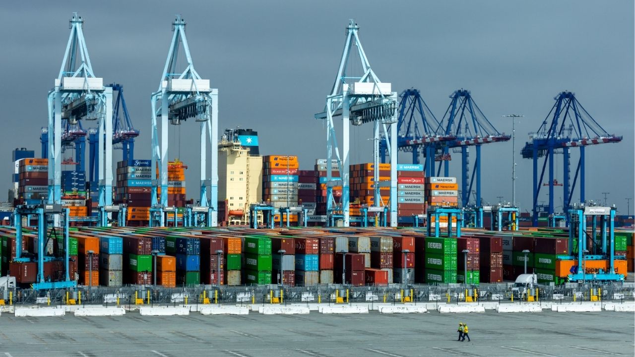 APM Terminals at the Port of Los Angeles, California, U.S., March 4, 2026. (Reuters/Mike Blake)