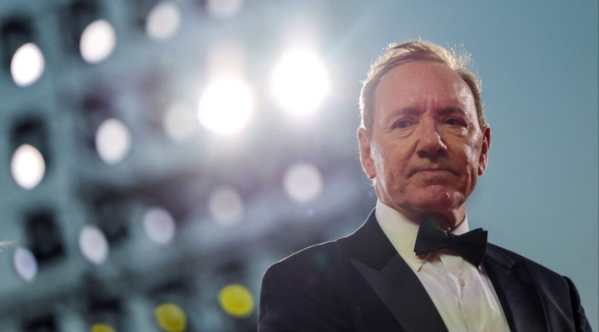 Actor Kevin Spacey attends Filming Italy Venice Award, during the 82nd International Venice Film Festival, in Venice, Italy, August 31, 2025. (Reuters File)