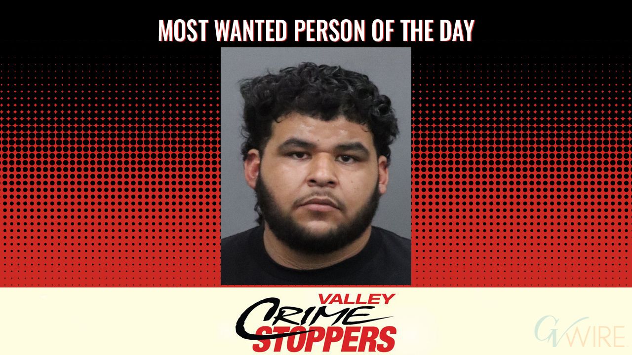 Anthony Michael Sifuentes is Valley Crime Stoppers' Most Wanted Person of the Day for March 4, 2026. (Valley Crimes Stoppers)