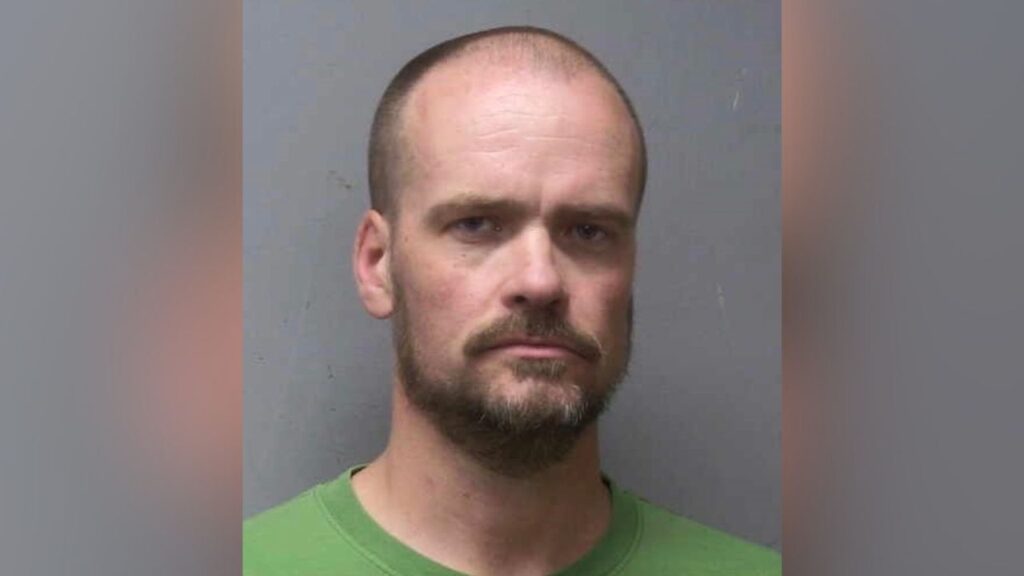 Authorities in Madera County say Christian Parmalee Edwards, 44, of Oakhurst, was arrested after investigators found more than 4,000 files of child sexual abuse material and evidence he recorded vacation rental guests without their knowledge. (Madera County SO)
