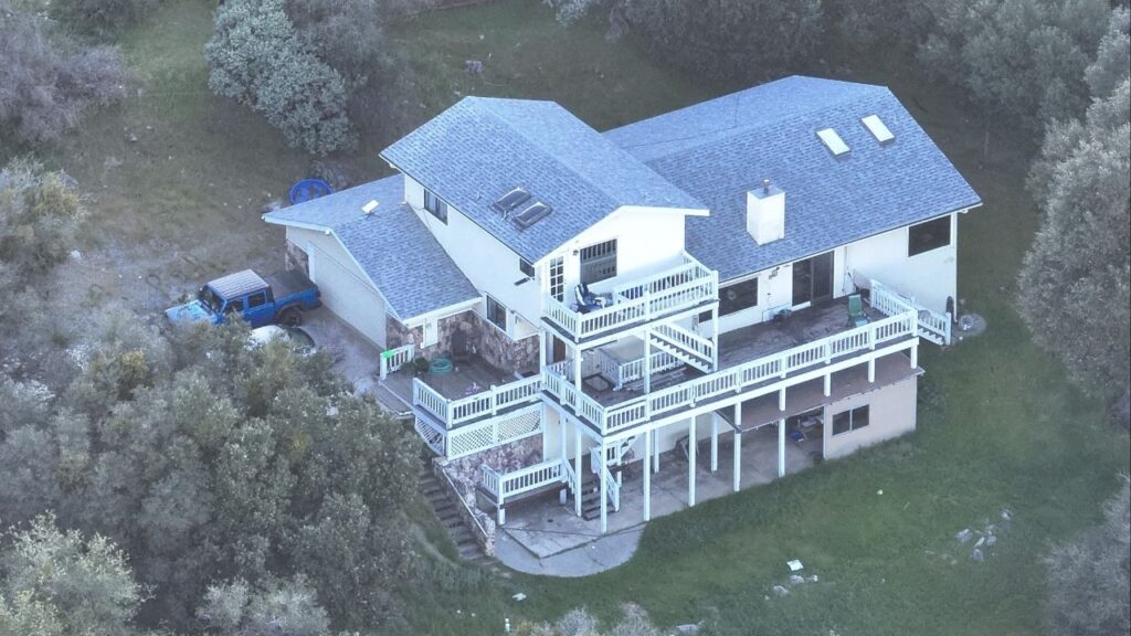 Authorities in Madera County say Christian Parmalee Edwards, 44, of Oakhurst, was arrested after investigators found more than 4,000 files of child sexual abuse material and evidence he recorded vacation rental guests without their knowledge. (Madera County SO)