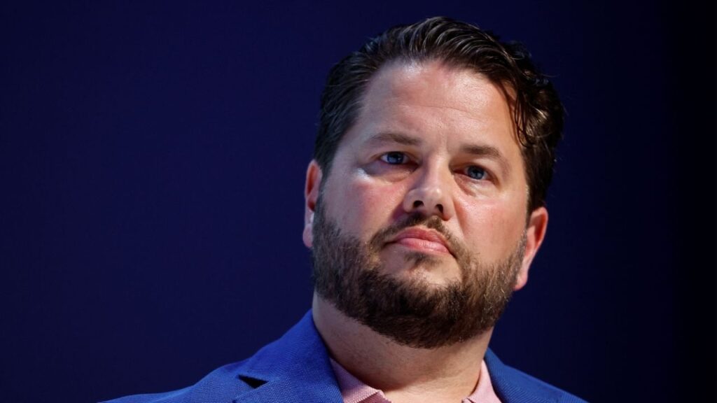 Bill Ready, CEO of Pinterest, attends a conference at the Cannes Lions International Festival of Creativity in Cannes, France, June 20, 2023. (Reuters/Eric Gaillard)