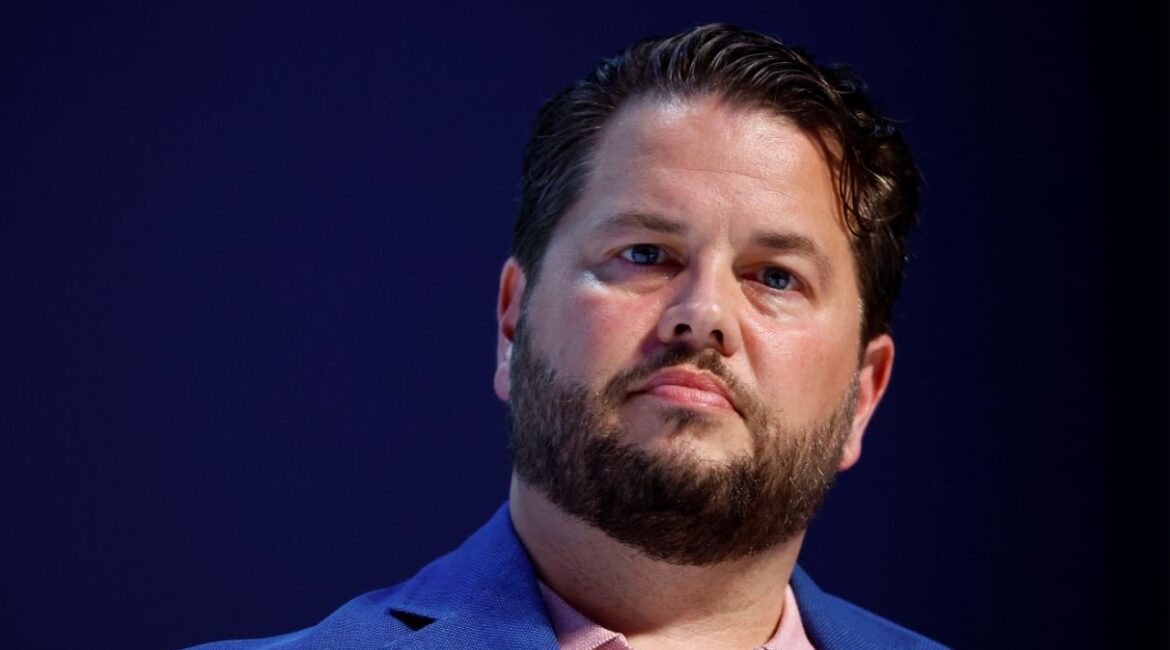 Bill Ready, CEO of Pinterest, attends a conference at the Cannes Lions International Festival of Creativity in Cannes, France, June 20, 2023. (Reuters/Eric Gaillard)