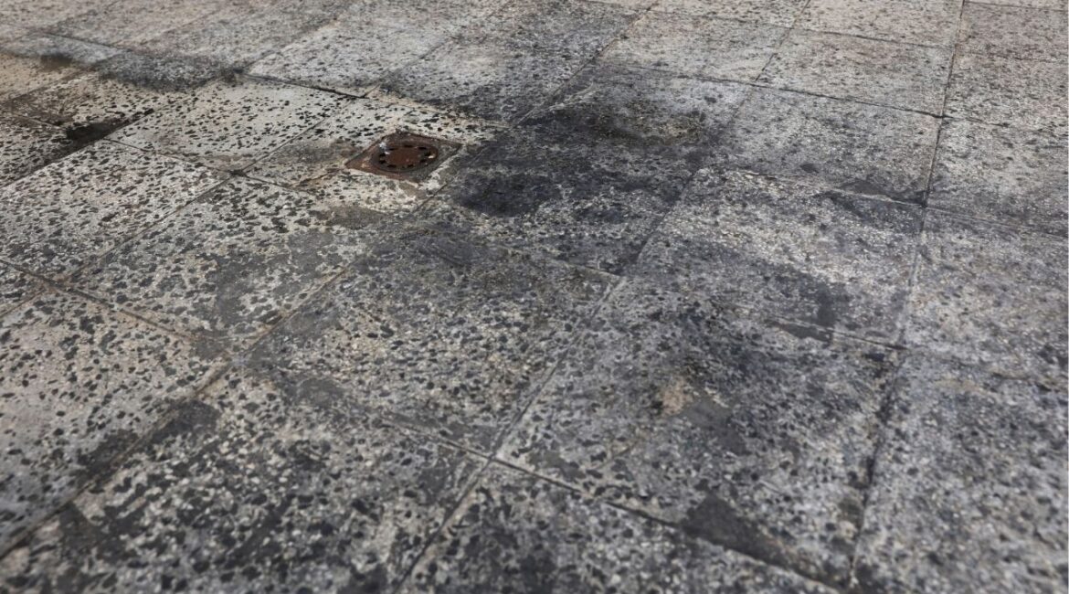 Black soot after reported black rain following a strike on fuel tanks, amid the U.S.-Israeli conflict with Iran, in Tehran, Iran, March 10, 2026. (Majid Asgaripour/WANA (West Asia News Agency) via Reuters)