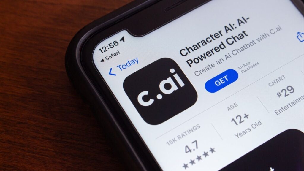 Character.ai had a possible outage on Thursday, March 12, 2026. (Shutterstock)