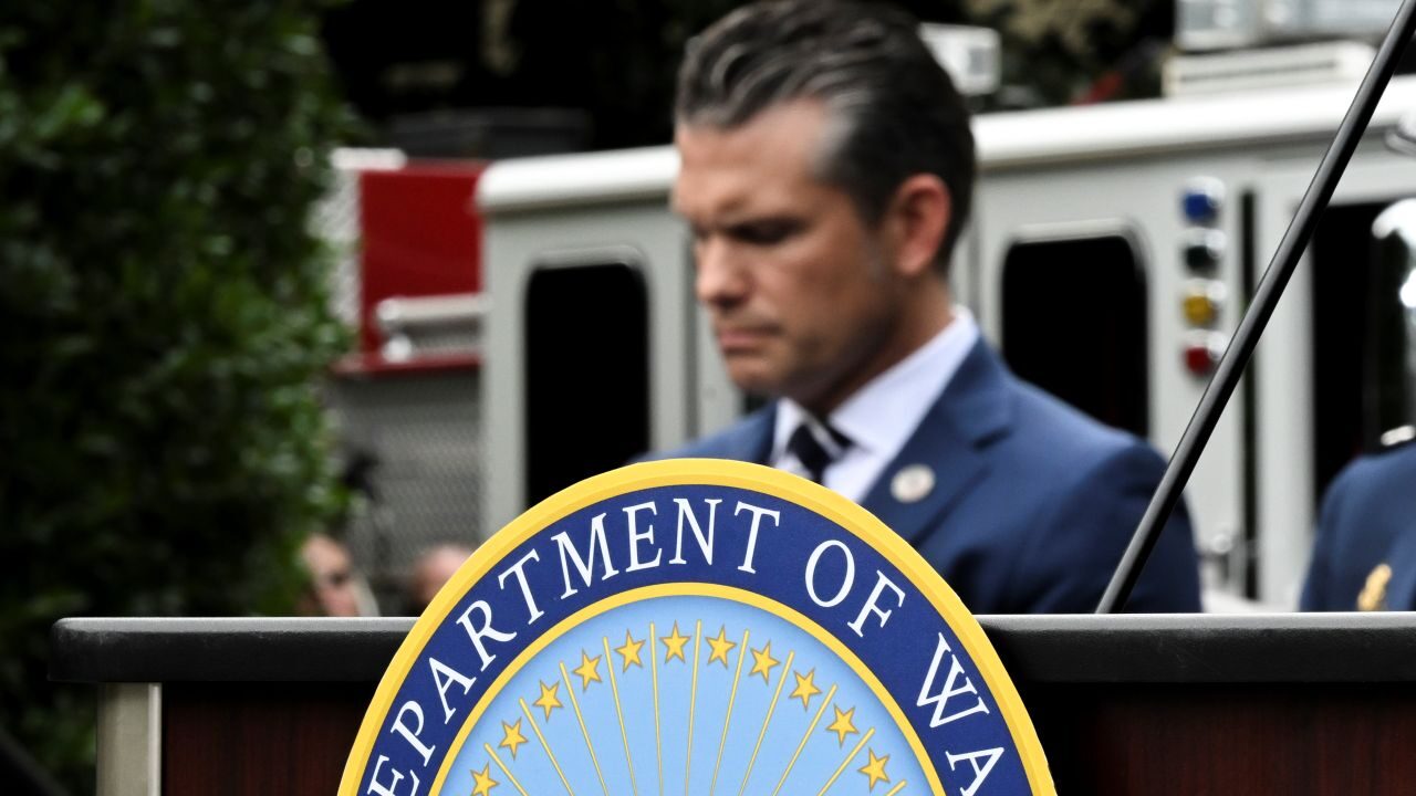 Image of Defense Secretary Pete Hegseth