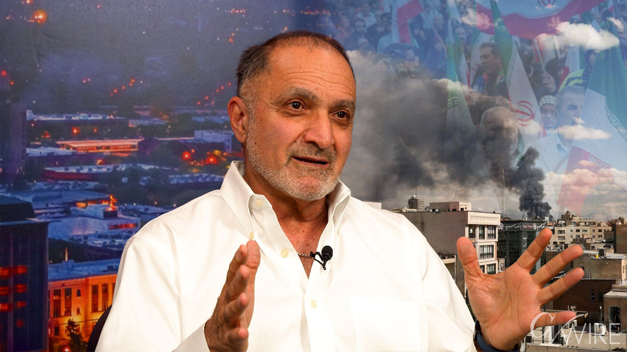 Composite image of GV Wire Publisher Darius Assemi