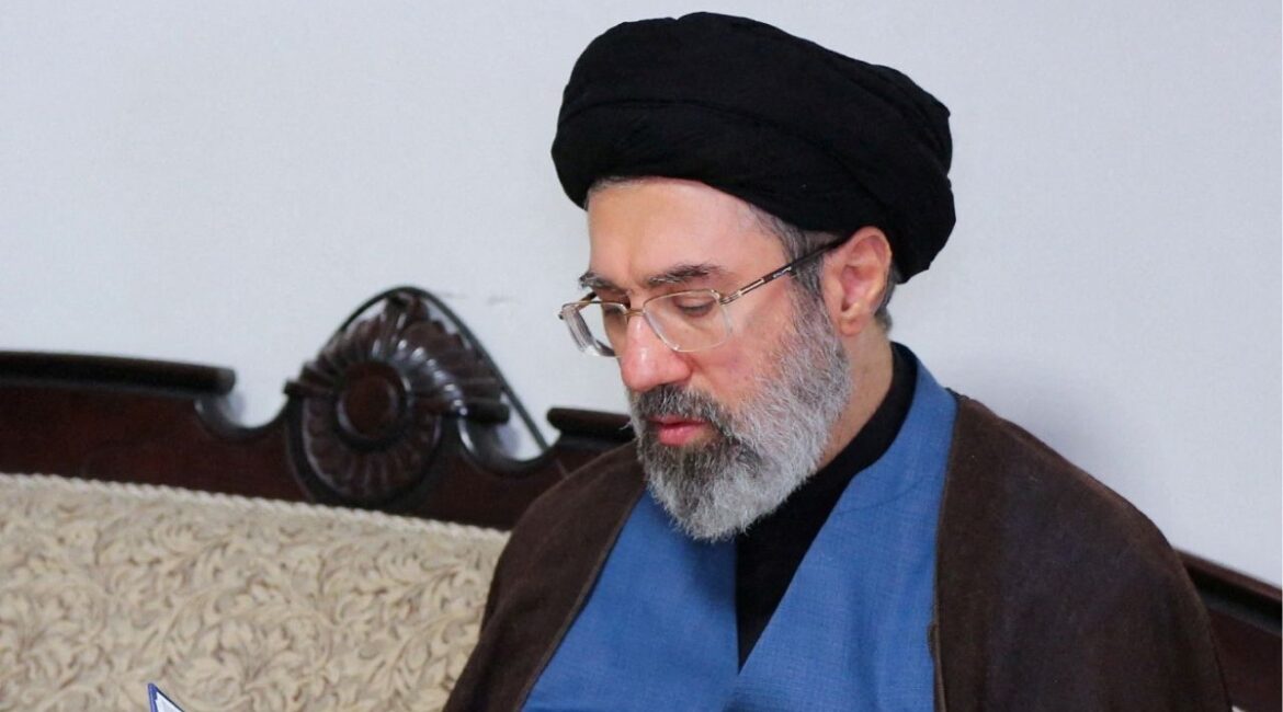 FILE PHOTO: Mojtaba Khamenei, the second son of Iran's late Supreme Leader Ayatollah Ali Khamenei, visits Hezbollah's office in Tehran, Iran, October 1, 2024. (Reuters File)