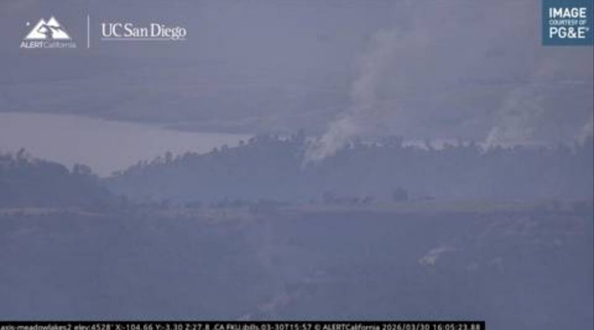 Firefighters are battling three active fires near Friant, totaling 11 acres, with containment efforts ongoing Monday, March 30, 2026. (Watch Duty)