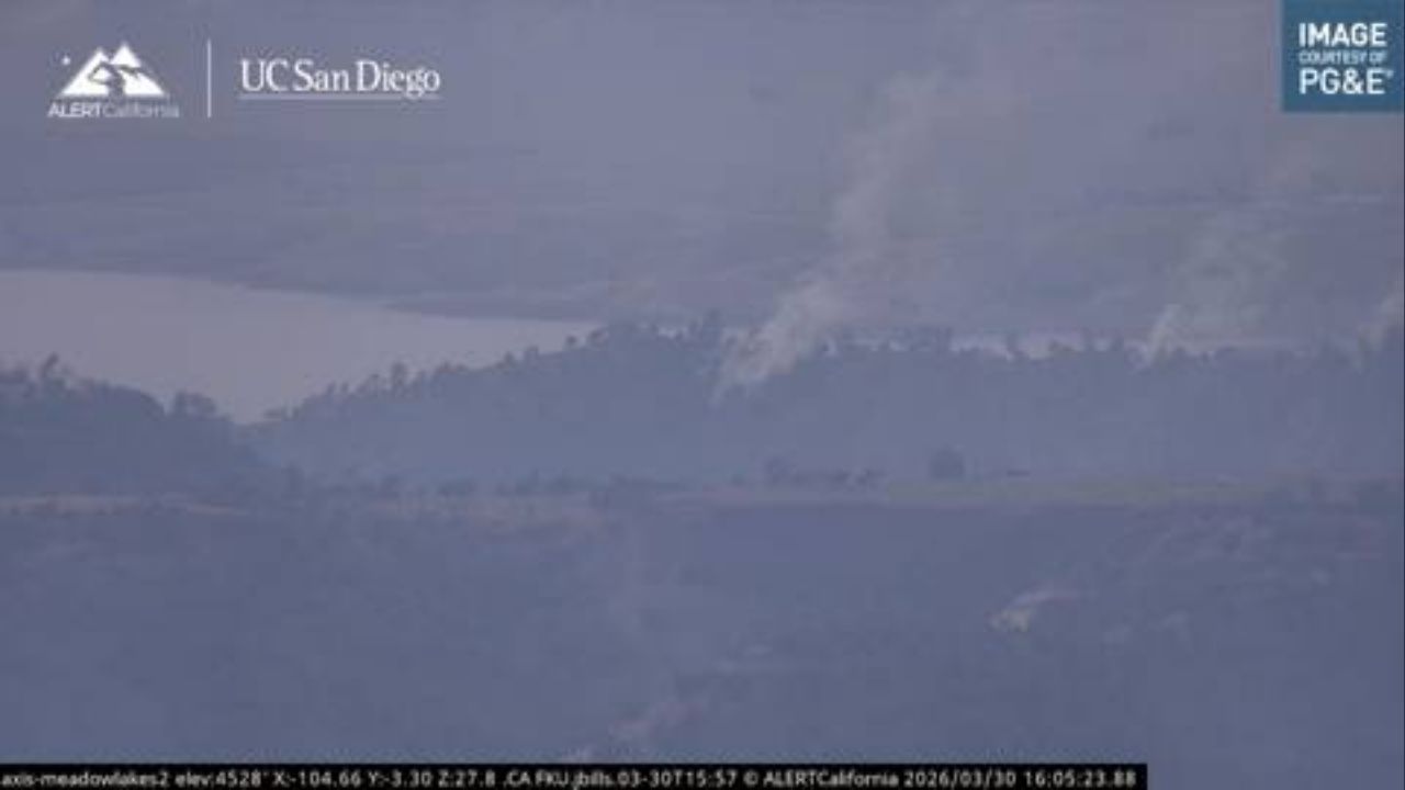 Firefighters are battling three active fires near Friant, totaling 11 acres, with containment efforts ongoing Monday, March 30, 2026. (Watch Duty)