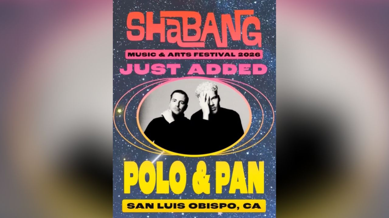 French electronic duo Polo & Pan will perform at the 2026 Shabang Music Festival in San Luis Obispo. (Shabang)