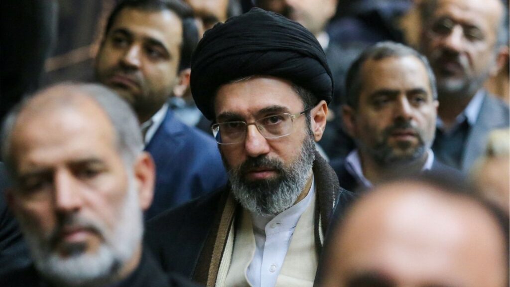 Iran’s new supreme leader, Mojtaba Khamenei, the second son of late Iran's Supreme Leader Ayatollah Ali Khamenei, attends a meeting in Tehran, Iran, July 18, 2016. (Reuters File)