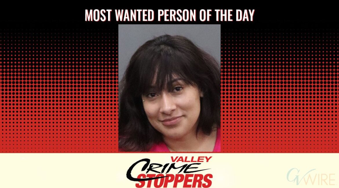 Marissa Selena Hawkins is Valley Crime Stoppers' Most Wanted Person of the Day for March 18, 2026. (Valley Crimes Stoppers)