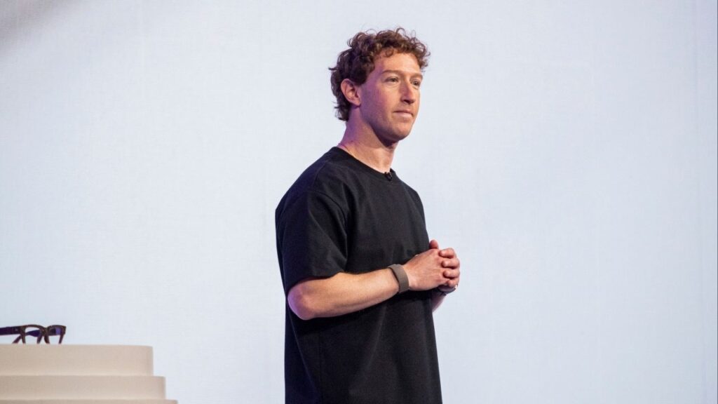 Mark Zuckerberg, Meta’s chief executive, delivers the keynote address at Meta Connect in Menlo Park, Calif., Sept. 17, 2025. Meta misled users about the safety of its platforms and enabled the sexual exploitation of young users, a New Mexico jury found on Tuesday, March 24, 2026, one of the first major child safety trial losses for the social media giant. (Jason Henry/The New York Times)