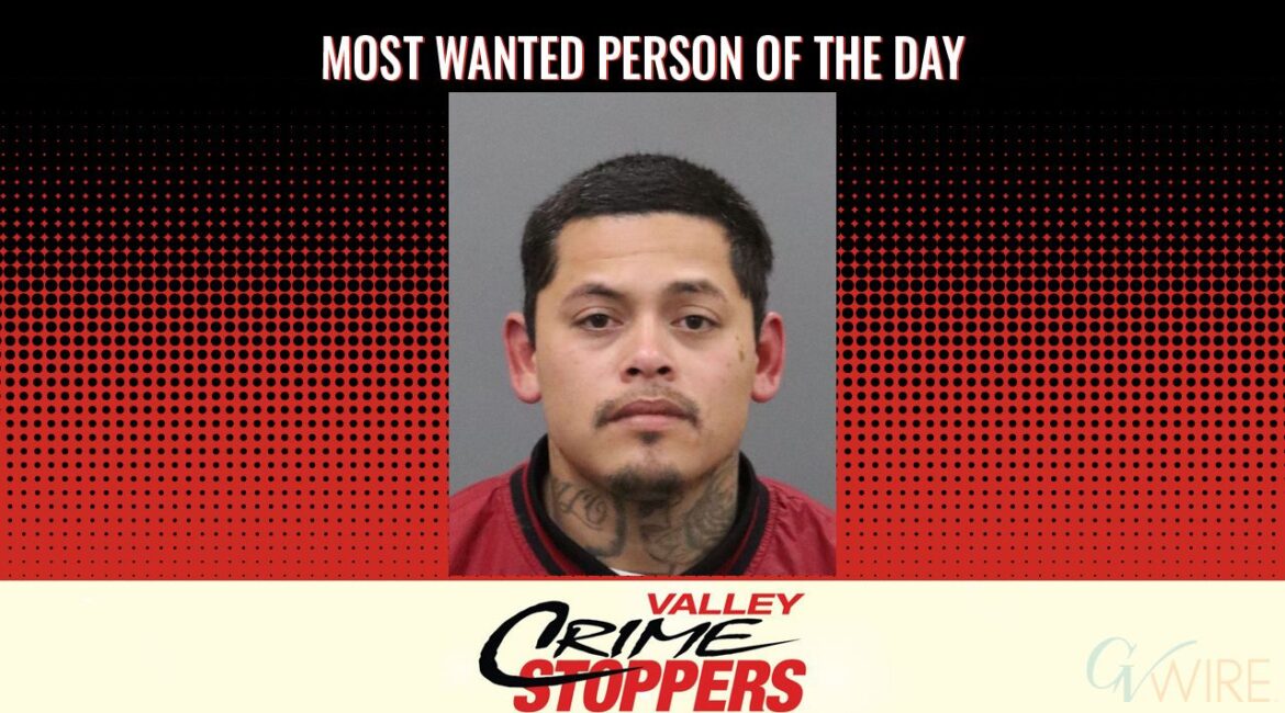 Michael Steven Ohano is Valley Crime Stoppers' Most Wanted Person of the Day for March 10, 2026. (Valley Crimes Stoppers)