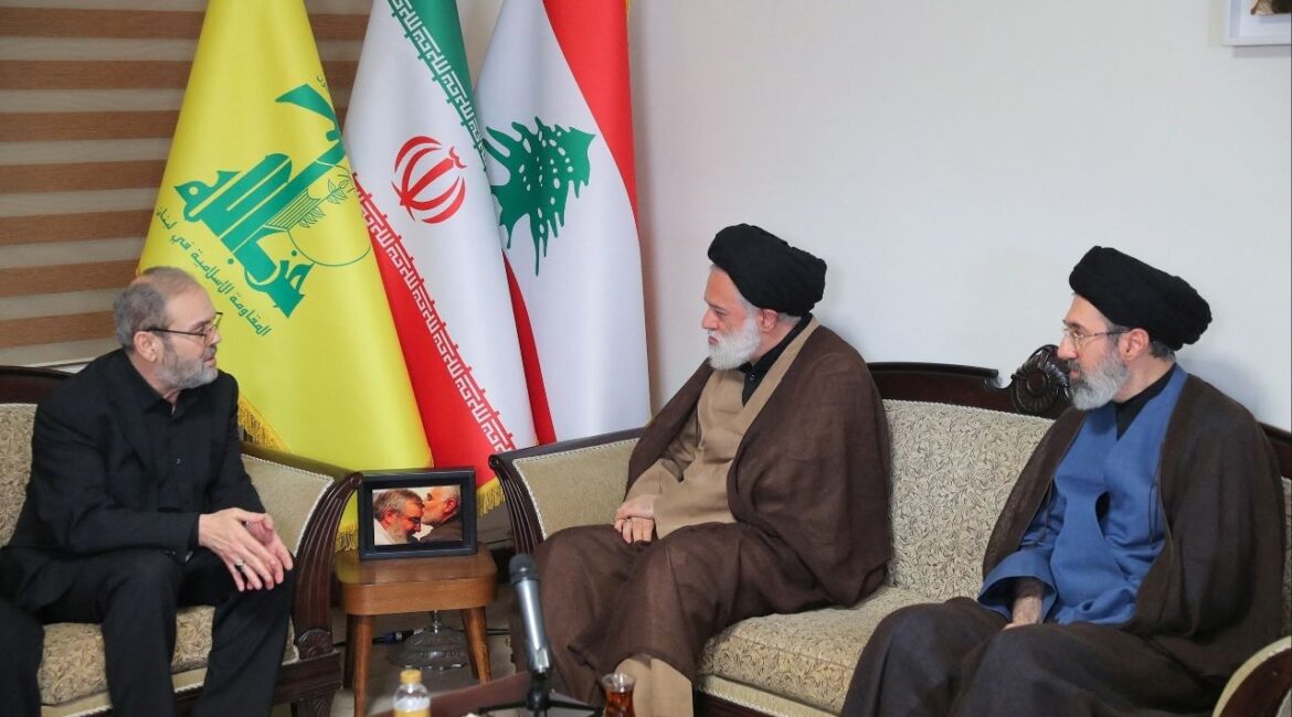 Mojtaba Khamenei, the second son of Iran's Supreme Leader Ayatollah Ali Khamenei, visits Hezbollah's office in Tehran, Iran, October 1, 2024. (Reuters File)