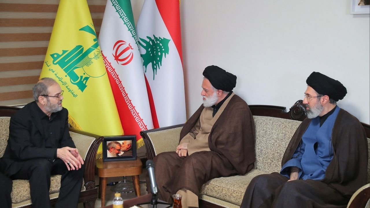 Mojtaba Khamenei, the second son of Iran's Supreme Leader Ayatollah Ali Khamenei, visits Hezbollah's office in Tehran, Iran, October 1, 2024. (Reuters File)