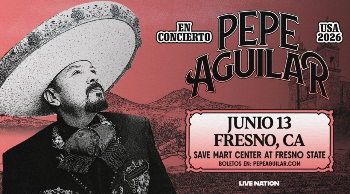 Multiple Grammy-winning artist Pepe Aguilar will perform his greatest hits at the Save Mart Center at Fresno State on June 13 as part of his newly announced solo U.S. tour. (Live Nation)