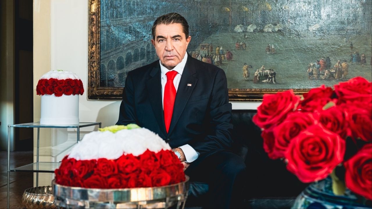 Paolo Zampolli, a former modeling agent turned presidential special envoy, at his apartment in Milan, Italy, on march 3, 2024. Zampoli, a longtime Trump ally, was in a custody battle over his son. An ICE official agreed to help. (Maurizio Fiorino/The New York Times)
