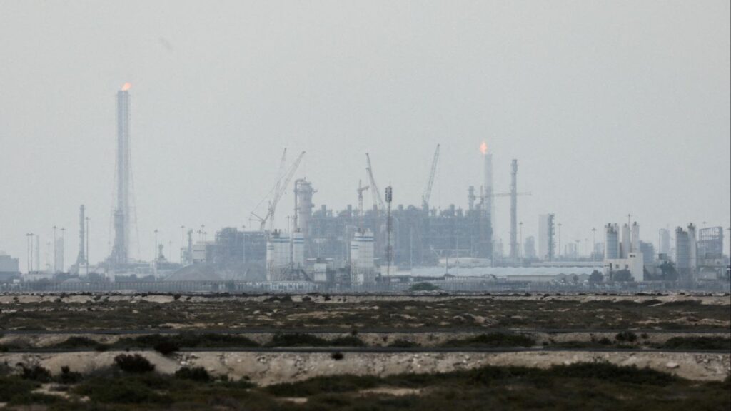 QatarEnergy's liquefied natural gas (LNG) production facilities, amid the U.S.-Israeli conflict with Iran, in Ras Laffan Industrial City, Qatar March 2, 2026. (Reuters File)