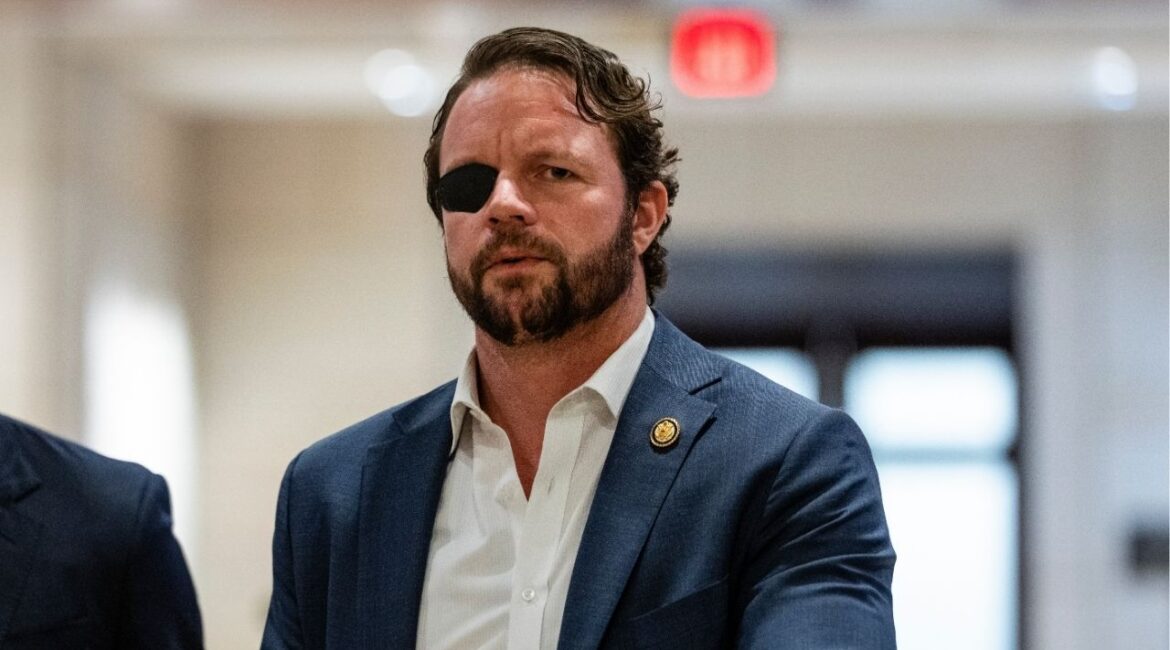 Rep. Dan Crenshaw (R-Texas) on Capitol Hill in Washington, Dec. 16, 2025. Steve Toth, a hard-line conservative Texas state representative, defeated Crenshaw in a close-fought Republican primary on Tuesday, March 3, 2026, that will sweep from the House a former Navy SEAL who has occasionally broken with fellow Republicans, according to The Associated Press. (Eric Lee/The New York Times)