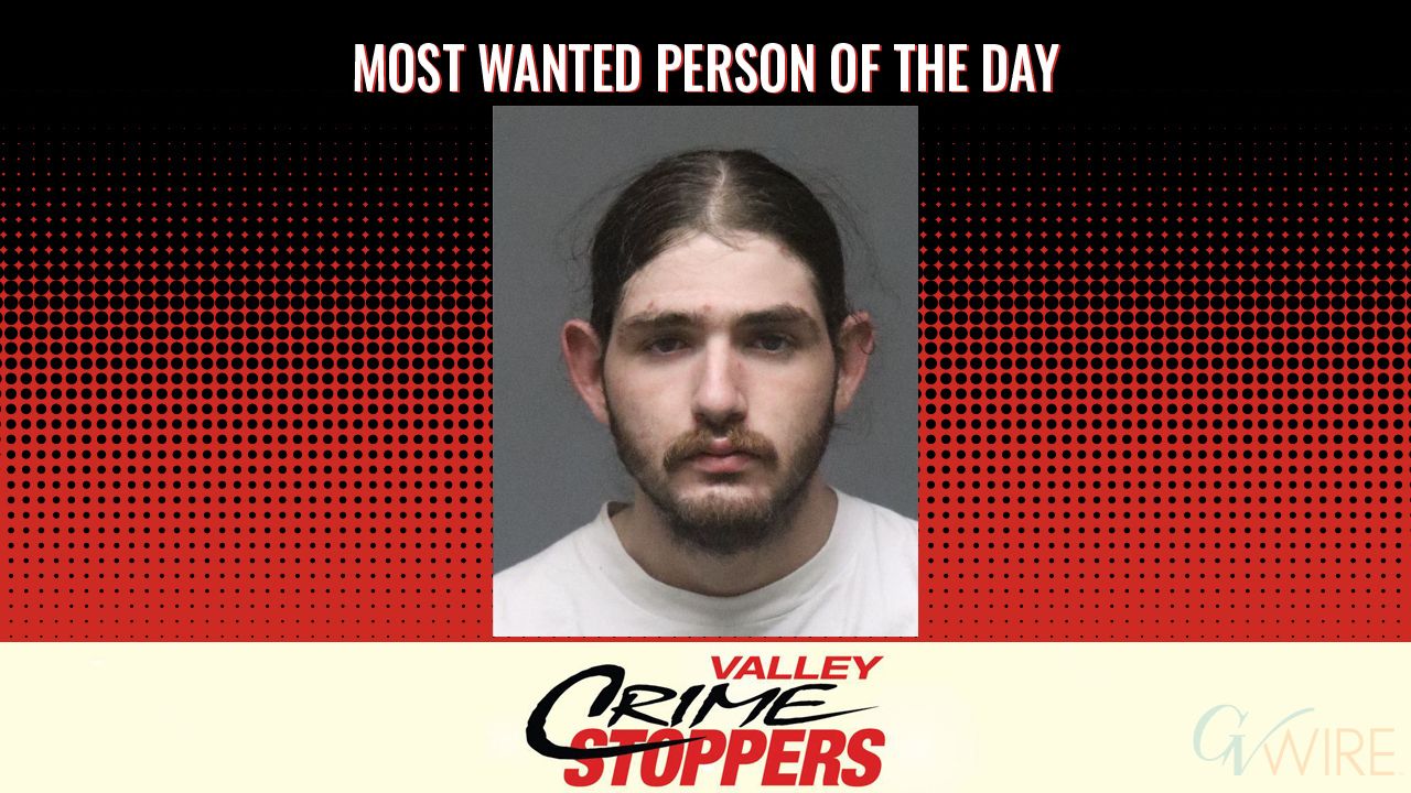 Roy Cameron Murberger is Valley Crime Stoppers' Most Wanted Person of the Day for March 20, 2026. (Valley Crimes Stoppers)
