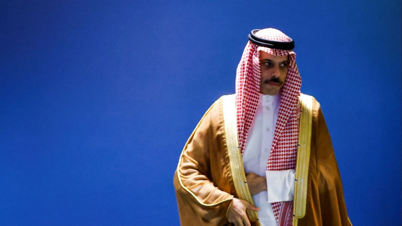 Saudi Arabia's Foreign Minister Prince Faisal bin Farhan Al-Saud arrives to address the 80th United Nations General Assembly at U.N. headquarters in New York City, U.S., September 27, 2025. (Reuters File)