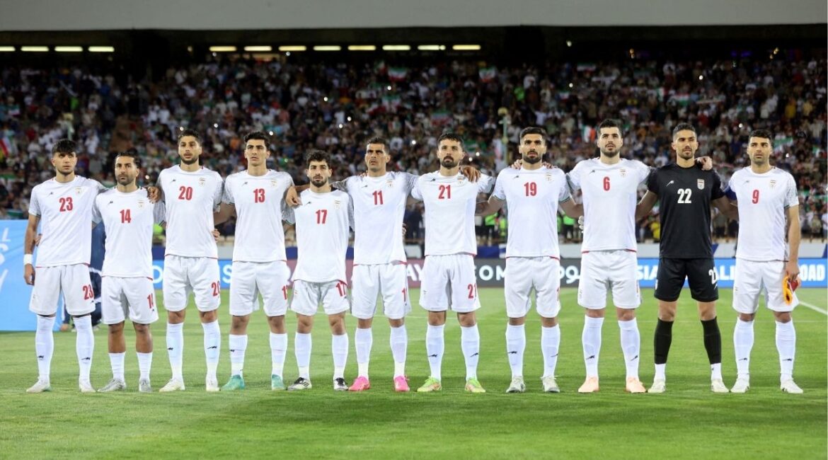 Soccer Football - World Cup - Asian Qualifiers - Group A - Iran v North Korea - Azadi Stadium, Tehran, Iran - June 10, 2025 Iran players line up before the match. (Reuters File)