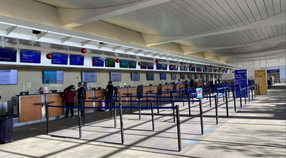 TSA staffing shortages tied to a funding impasse are raising concerns about potential airport closures, but Fresno Yosemite International Airport remains unaffected, officials said. (GV Wire/David Taub)