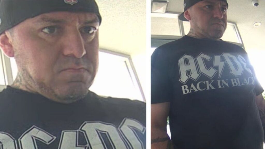 The Clovis Police Department is searching for a wanted suspect in connection with a felony fraud case involving more than $4,500 in fraudulent transactions. (Clovis PD)