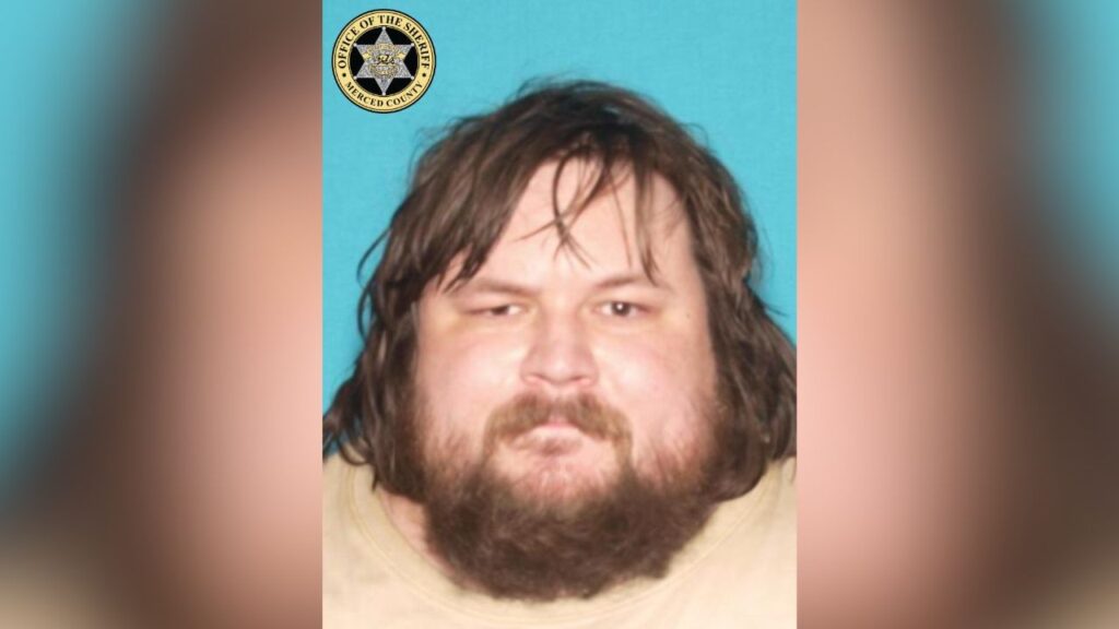 The Merced County Coroner’s Office is seeking the family of Nicholas Swaim, 38, to release his body for burial. (Merced County SO)