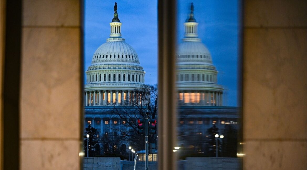 The U.S. Capitol in Washington, on March 19, 2026. A day after President Donald Trump said he did not want a compromise, Republicans were exploring breaking off ICE funding so the rest of the Department of Homeland Security could reopen. (Kenny Holston/The New York Times)