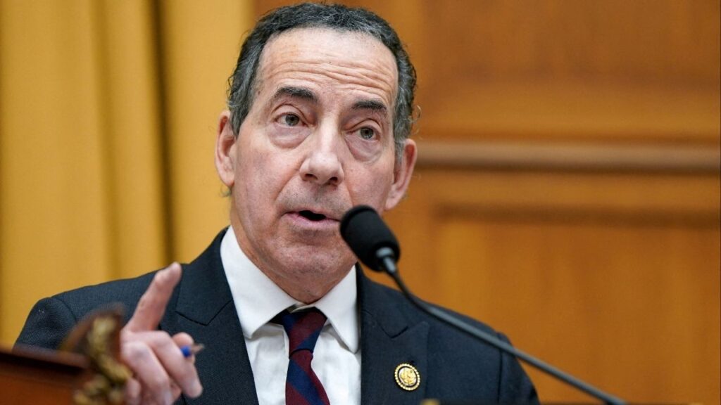 U.S. House Judiciary Committee Ranking Member Jamie Raskin (D-MD) speaks at a House Judiciary Committee hearing on "Oversight of the Department of Homeland Security" on the day U.S. Homeland Security Secretary Kristi Noem testifies, on Capitol Hill in Washington, D.C., U.S., March 4, 2026. (Reuters File)