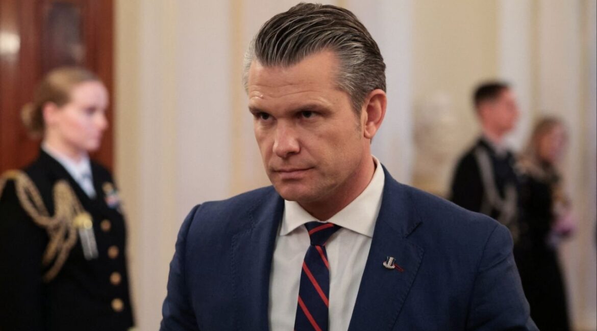 U.S. Secretary of Defense Pete Hegseth looks on ahead of a Medal of Honor ceremony at the White House in Washington, D.C., U.S., March 2, 2026. (Reuters/Jonathan Ernst)