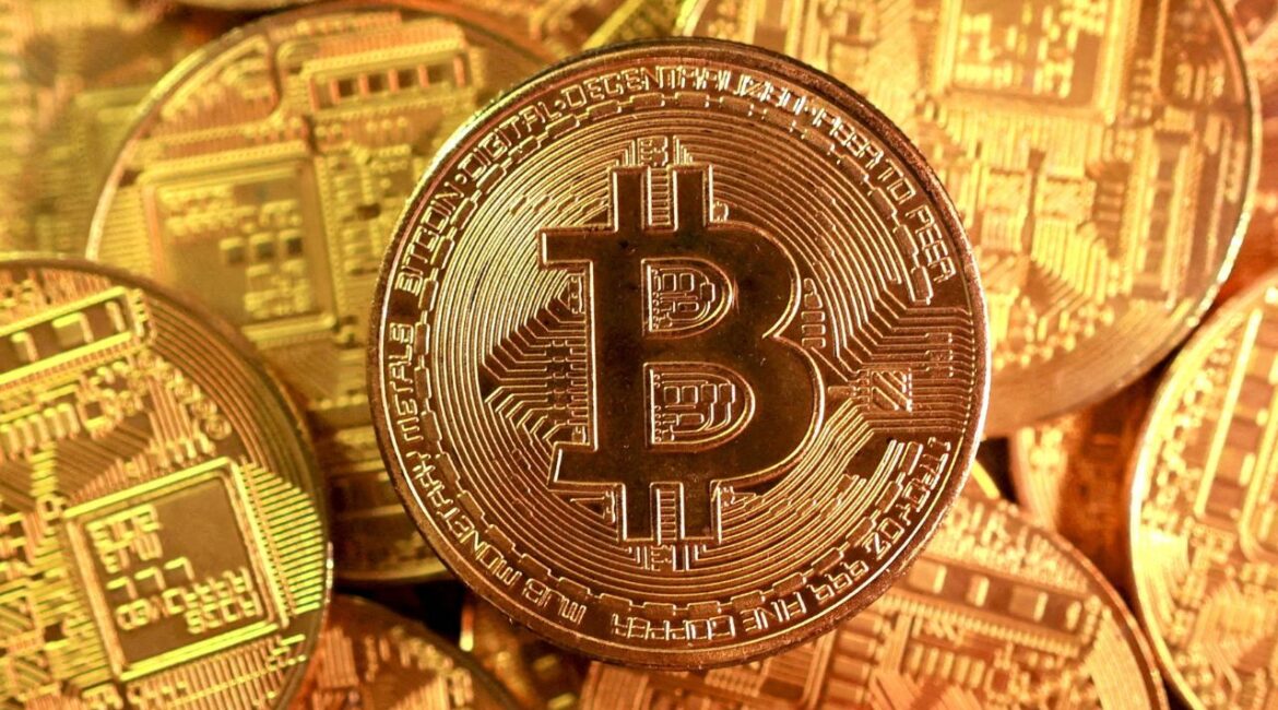 Representation of bitcoin cryptocurrency in this illustration created on September 10, 2025. (Reuters/Dado Ruvic/File Photo)