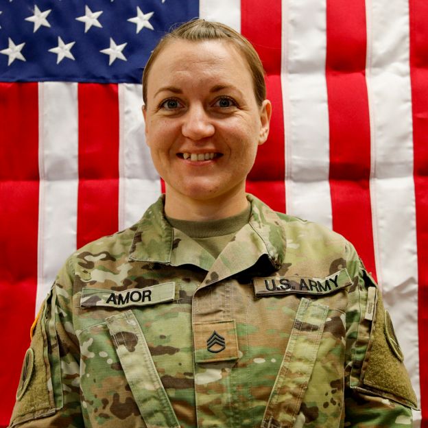 Image of Sgt. First Class Nicole M. Amor, 39.