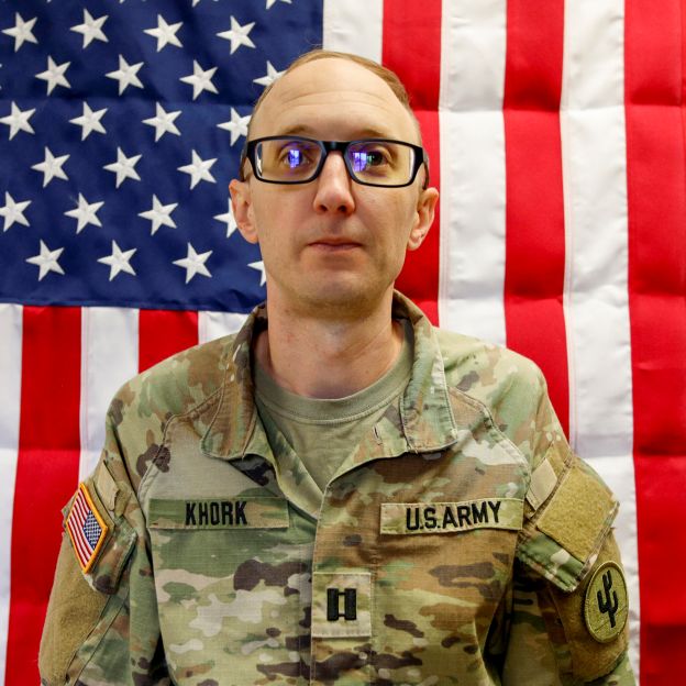 Image of Capt. Cody A. Khork, 35. 