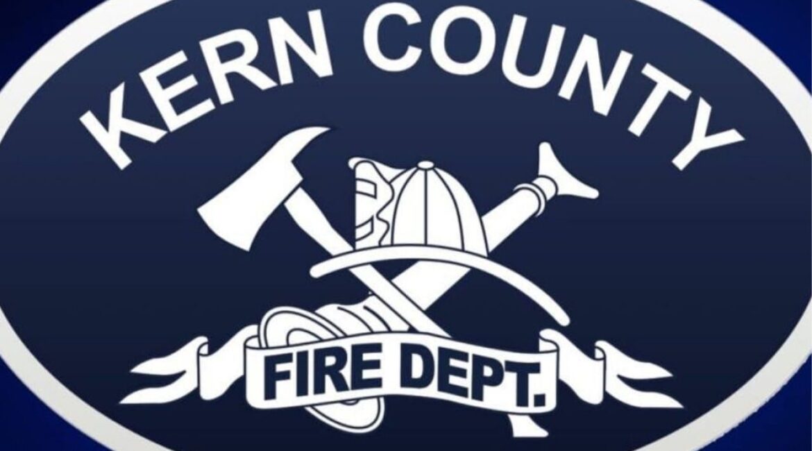 A Kern County firefighter was airlifted to a hospital with serious injuries after a Tuesday, April 21, 2026, morning vehicle accident while driving to work, officials said. (Kern County SO)
