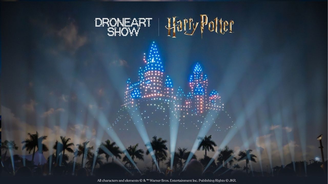 Drone Show to Light Up Skies in Harry Potter 25th Anniversary Experience