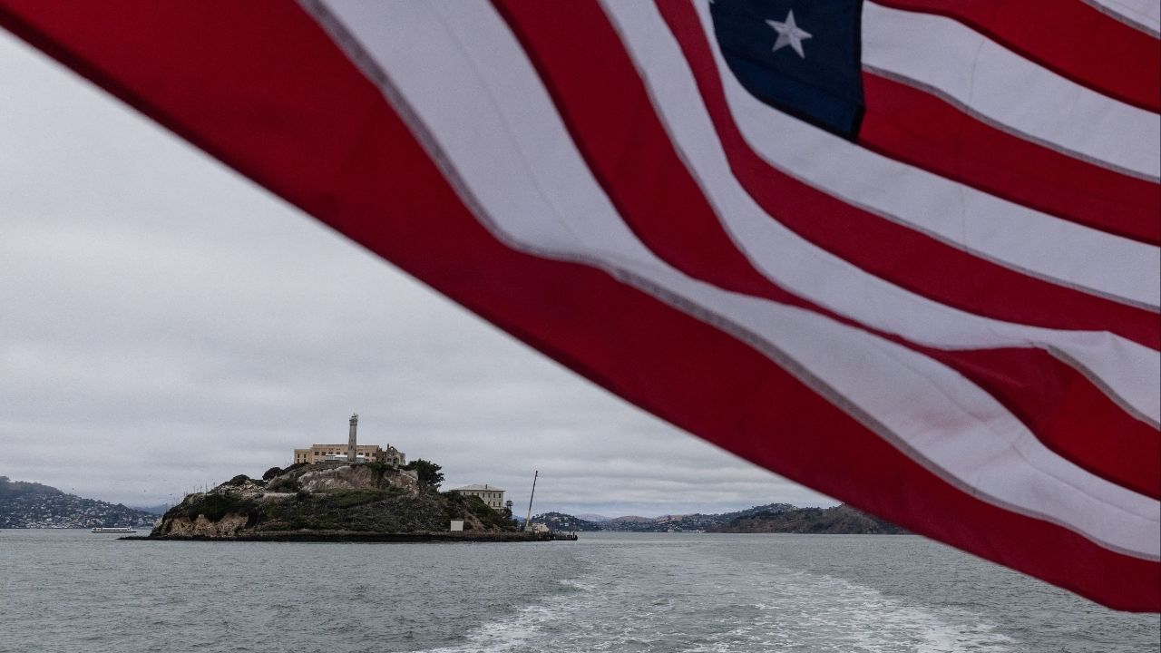 A view of Alcatraz prison complex located on Alcatraz Island in San Francisco Bay near San Francisco, California, U.S. July 17, 2025. (Reuters File)