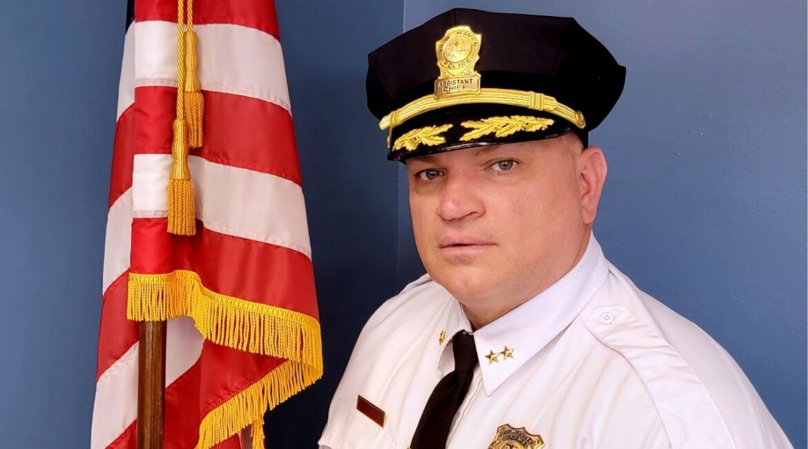 An undated photo provided by the City of New Haven shows Police Chief Karl Jacobson. In a year Jacobson wagered about $4.46 million on DraftKings and FanDuel accounts, two of the nation’s leading online sports betting sites, according to investigators. (City of New Haven via The New York Times)