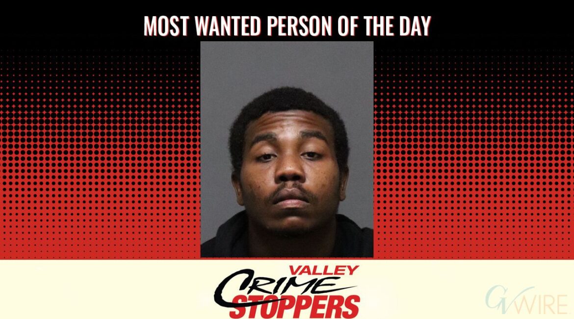 Brandon Medley is Valley Crime Stoppers' Most Wanted Person of the Day for April 24, 2026. (Valley Crimes Stoppers)