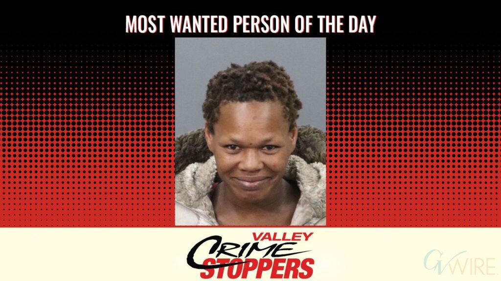 Brendalon Marie Rivers is Valley Crime Stoppers' Most Wanted Person of the Day for April 8, 2026. (Valley Crimes Stoppers)