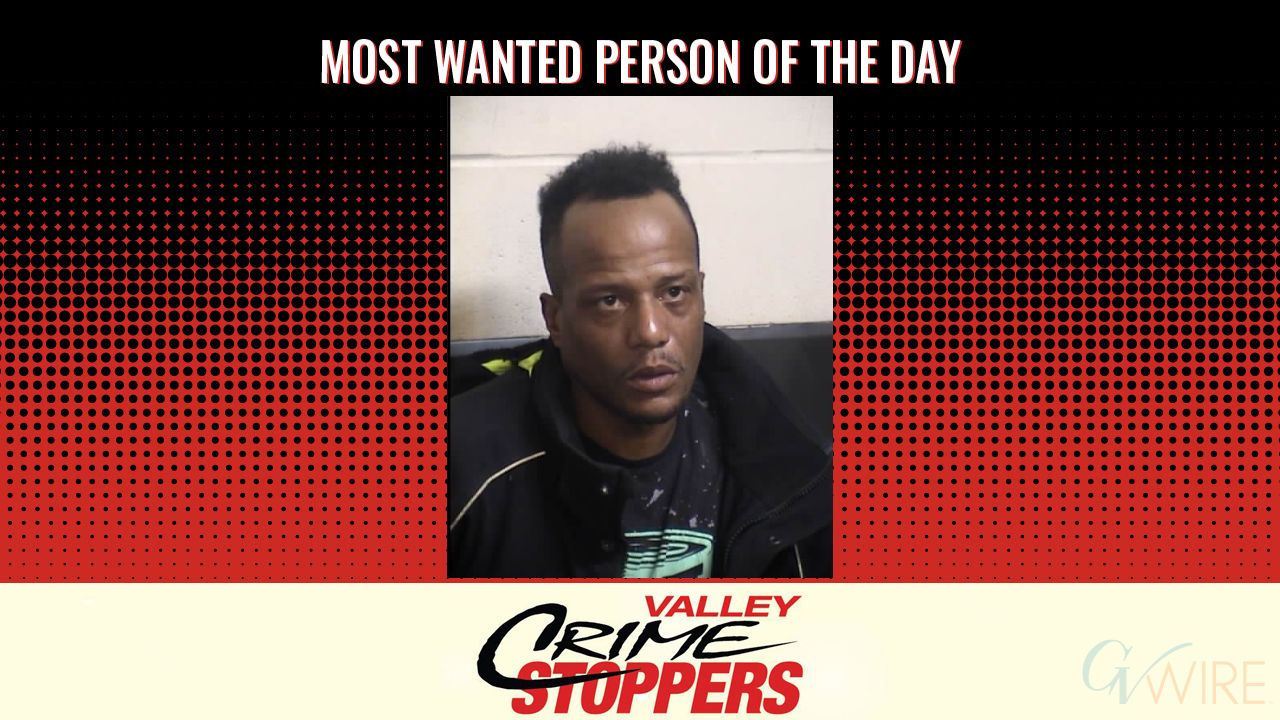 Valley Crime Stoppers’ Most Wanted Person of the Day: Bryon Holmes