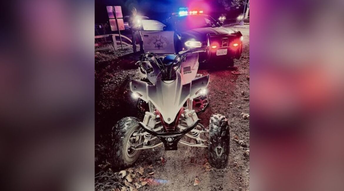 CHP-Hanford warns that off-highway vehicles are illegal and dangerous on public roads and urges riders to cross streets safely, wear helmets, and stay sober. (CHP)