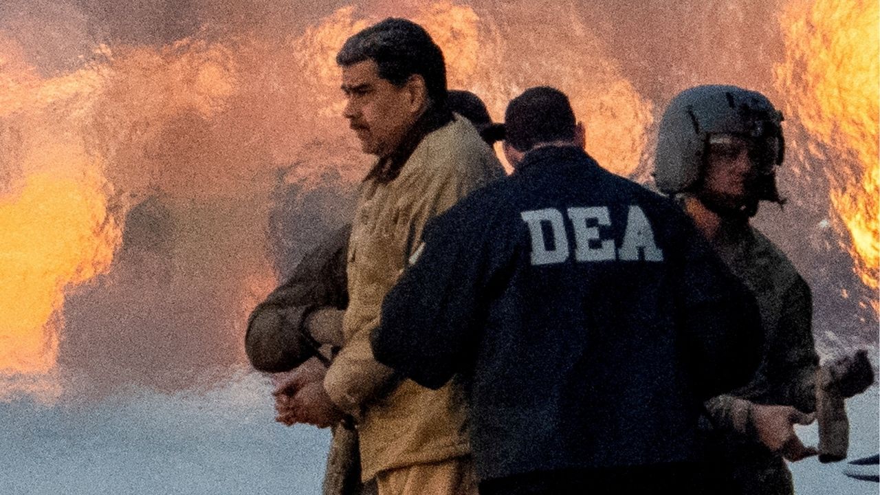 Captured Venezuelan President Nicolas Maduro is escorted, as he heads towards the Daniel Patrick Moynihan United States Courthouse in Manhattan for an initial appearance to face U.S. federal charges including narco-terrorism, conspiracy, drug trafficking, money laundering and others, at Downtown Manhattan Heliport, in New York City, U.S., January 5, 2026. (Reuters File)