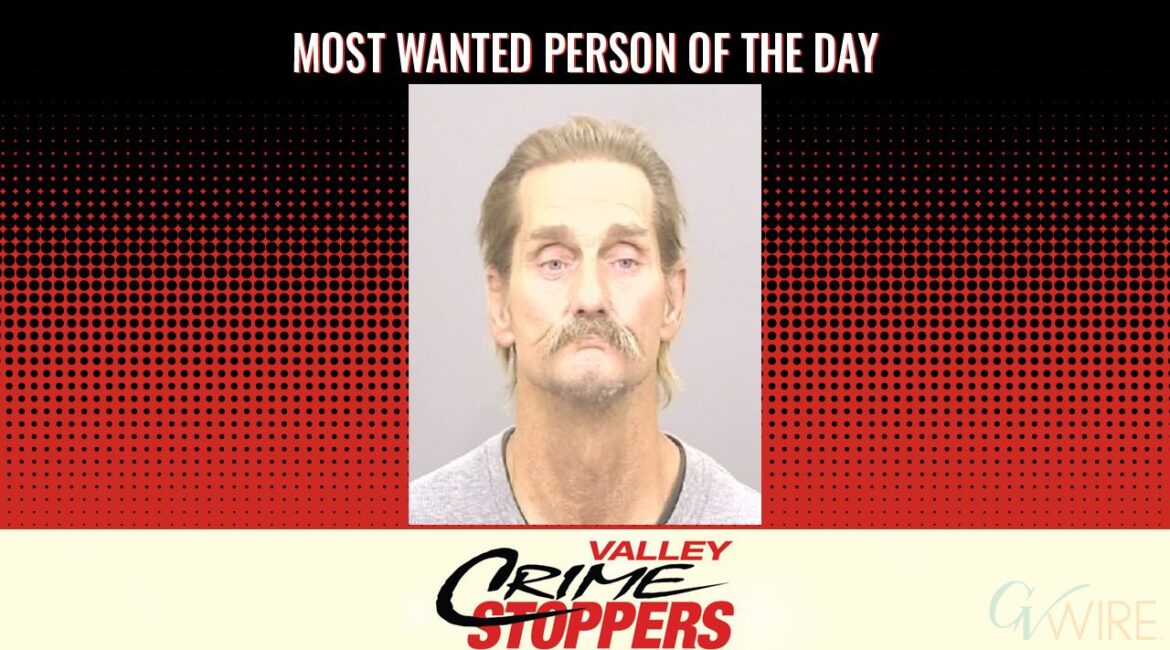 Darrell Gean Ditto is Valley Crime Stoppers' Most Wanted Person of the Day for April 15, 2026. (Valley Crimes Stoppers)