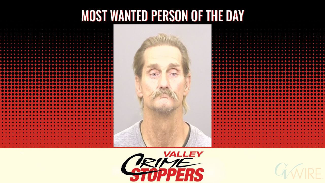 Darrell Gean Ditto is Valley Crime Stoppers' Most Wanted Person of the Day for April 15, 2026. (Valley Crimes Stoppers)