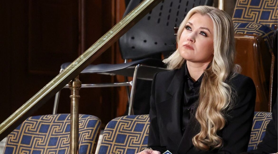 Erika Kirk, the widow of slain conservative activist Charlie Kirk, and U.S. President Donald Trump's special guest, looks up as she arrives for U.S. President Donald Trump's State of the Union address to a joint session of Congress in the House Chamber of the U.S. Capitol in Washington, D.C., U.S., February 24, 2026. (Reuters File)