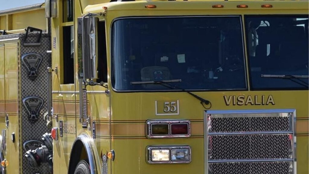 Firefighters in Visalia extinguished a kitchen fire that spread to the attic of a duplex Thursday, April 23, 2026, afternoon with no reported injuries. (Visalia FD)